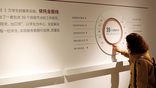 学校如何进行文化长廊设计