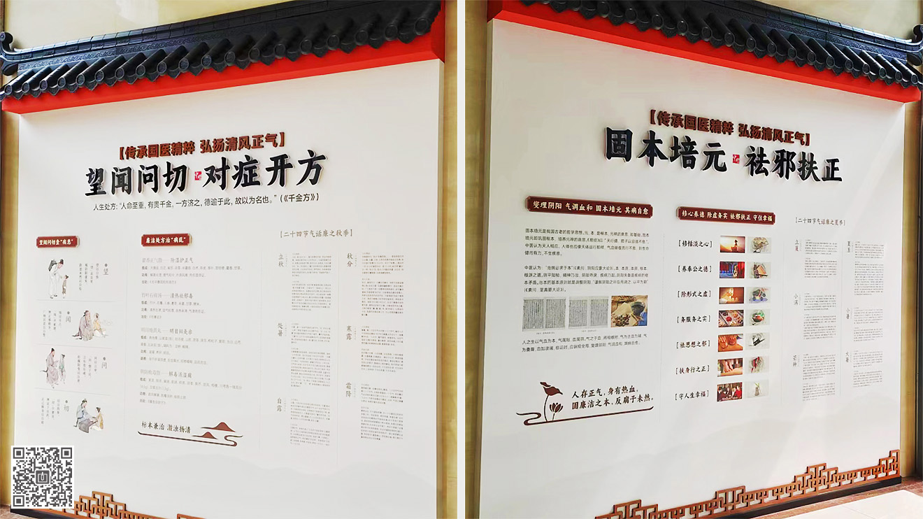 陵城区中医院中医廉政文化墙